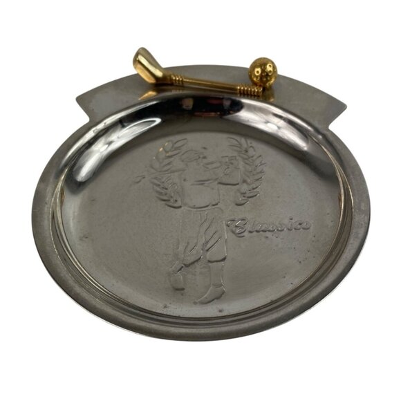 Vintage Golf Club Driver and Ball Coin Change Tray - Picture 2 of 9